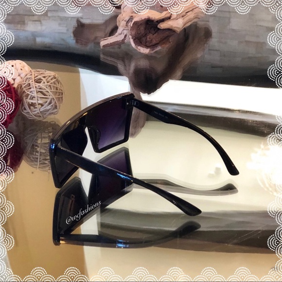 “Stunna” 😍 Oversized Square Aviators - Picture 4 of 4